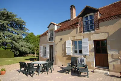Image de Maison de caractère avec jardin, climatisation et vélos près d'Amboise