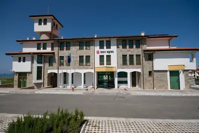 Chambre Double 4 dans un hôtel calme en bord de mer