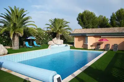 Image de Belle villa proche de Narbonne et Béziers sur 3000 m2, 1ere Annee De Location