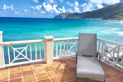 Image de Casa Caribe Oceanfront Villa Loft De Deux Histoires, Climatisation, Belles Vues.