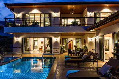 Image de Villa avec 2 chambres et vue sur la mer à Chaweng Noi