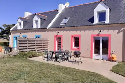 Image de Maison T4 avec jardin près plage Donnant, Sauzon – Animaux ok, WiFi, parking, 7 pers.