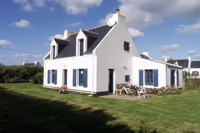 Image de Maison charmante à 800m de la plage, 7 couchages, animaux acceptés