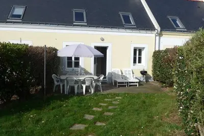 Image de Maison mitoyenne avec jardin, 4 couchages, calme à Locmaria