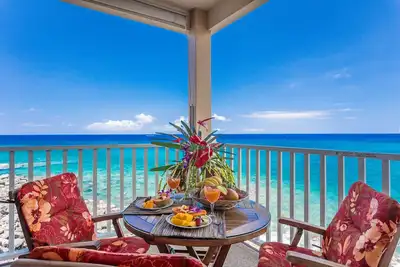 Image de Oceanfront la famille avec A / C en mer Village