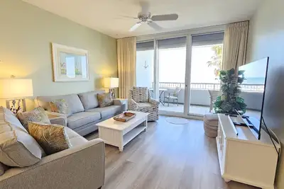 Image de Beach Club Condo 3e étage, vue directe sur le golfe, King / Queen / Canapé-lit, Wifi