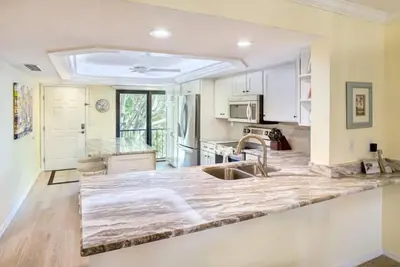 Image de Mise à jour et Tranquil Point Santo Condo vue partielle sur le golfe - 2 chambres - 2 salle de bains - Central Sanibel Location