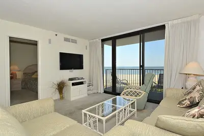 Image de ACTIVITÉS Gratuites Inclus! Belle 2 chambres plus den, 2 condo de bain au troisième étage en bord de mer à Sea Colony avec vue imprenable sur l'océan et la plage!