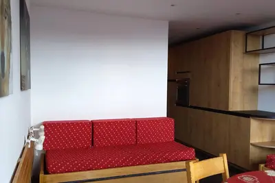 Image de Studio confortable pour 4 personnes à Arc 1600, proche des pistes