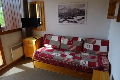 Image de Studio cabine 3 pers au cœur de Vallandry avec animaux admis