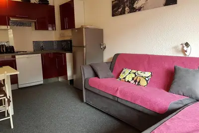 Image de Studio 4 pers. à Arc 2000, ski aux pieds, balcon sud, centre station, près commerces et loisirs