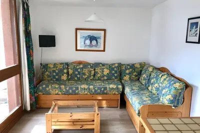 Image de Appartement 2 pièces, 6 pers, Vallandry, Proche Pistes & Commerces, Animaux, Tv
