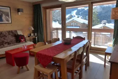 Image de Appartement rénové 2 pièces à Méribel, vue montagne
