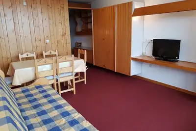 Image de Appartement 2 pièces à Arc 1600, proche des pistes, animaux admis