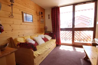 Image de Studio cabine 4 pers à Vallandry, proche pistes et commerces