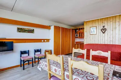 Image de Studio 5 pers. avec balcon, proche pistes et commerces, Arc 1600