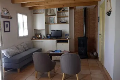 Image de Maison confortable Ă Sauzon, proche commerces et plage, jardin et terrasse plein sud