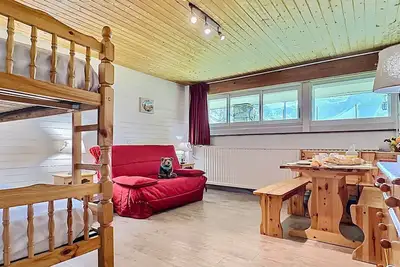 Image de Tignes Le Lac - Appt cosy 32m², 4 pers, Pied des pistes, Sud-Est, Animaux Ok, Équipé & Fonctionnel