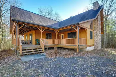 Image de Rustique Benton Home sur 50 acres w / Deck & Views!