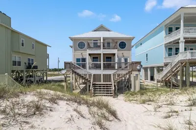 Image de Island Dream East - Mignon 3 chambres Gulf Front 1/2 Duplex
