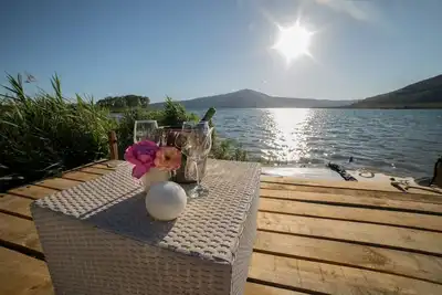 Image de martin-pĂŞcheur chalet plage vico