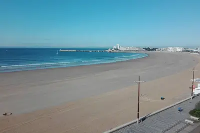 Image de Studio face à la mer avec balcon, proche centre