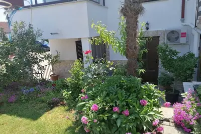 Garçonnière avec la terrasse Dajla, Novigrad (As-6935-a)