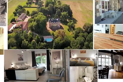 Image de Gîte T2 avec terrasse dans l'orangerie du Château Marith