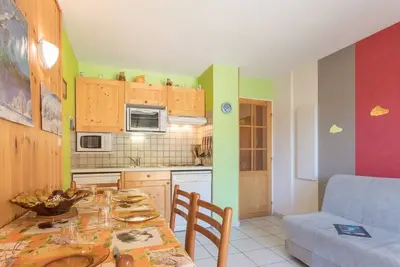 Image de Appartement cosy 4 pers à Chantemerle avec balcon, parking, proche pistes de Serre-Chevalier!