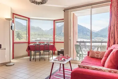 Image de Appart 2 pièces avec balcon, près des pistes - Briançon