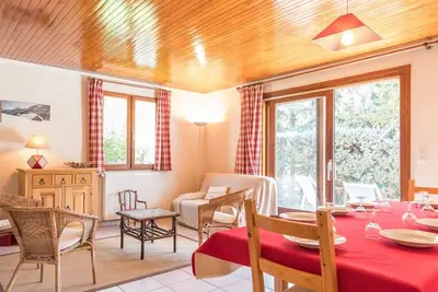 Image de Appartement chaleureux 8 pers, proche pistes, cheminée