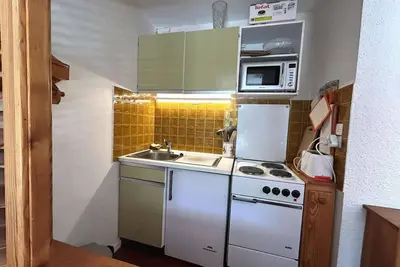 Image de Studio fonctionnel 4 pers, parking, proche remontées