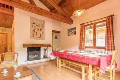 Image de Chalet spacieux 8 pers. avec cheminée et Tv à Serre-Chevalier, Chantemerle