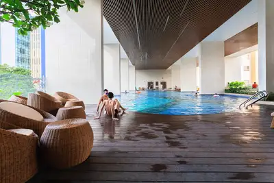 Image de Kirakuan Oasis dans la ville Luxueux 2br Balcon / Piscine / Gym