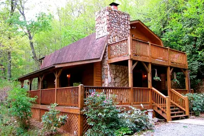 Image de 6 acres isolés / bain à remous / table de billard / foyer / foyer au bois / hamac / animaux de compagnie Ok