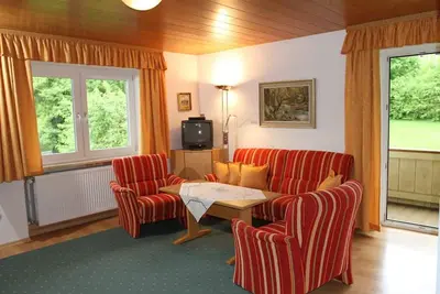 Image de Confortable appartement d'une pièce avec vue sur le jardin