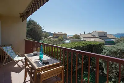 Image de Le Pradet Appart 2 pers vue mer plage 50m