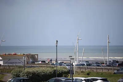 Image de Apt avec balcon et vue sur mer, 4 pers, Wi-Fi, plein Sud classé 3 étoiles