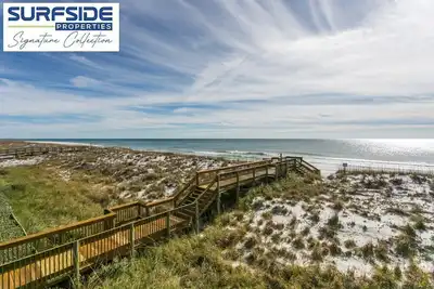 Image de Sur le golfe du Mexique - Vues directes sur le sable blanc et les eaux d'émeraude. Condo très spacieux