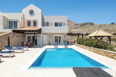 Image de Villa Amara, Lindos, villa de 3 chambres avec piscine privée et bain à remous