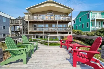 Image de Brigadoon: 5 Br / 3. 5 Ba maison unifamiliale à Kure Beach, pour 14 personnes