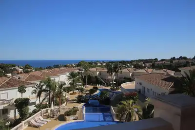 Image de Luxueux appartement (penthouse) avec vue sur la mer dans un superbe complexe