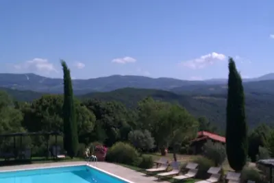 Image de Chalet romantique en Toscane, 2 personnes, dans une ferme avec piscine