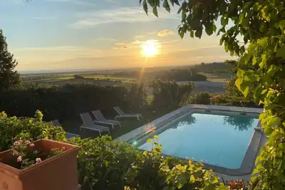 Image de Vue panoramique sur l'estuaire de la gironde
