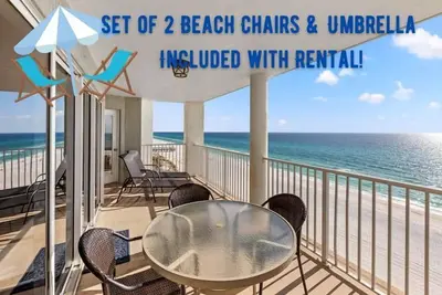 Image de Salon et suite principale du golfe! Sleeps 8!