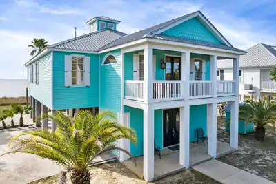 Image de Sandhill Beachhouse - 10 personnes, plage naturelle privée - Ocean Springs / Biloxi Are