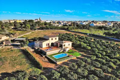 Image de Els Tarongers 081 fantastique finca avec piscine privée, air conditionné, terrasse et barbecue