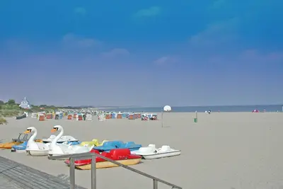 Image de Maison de vacances avec Wi-Fi et parking à proximité - maison de vacances avec beaucoup d’espace près de la plage