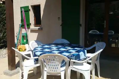 Image de Maison Familiale 3 pièces Piscine Parking Clim 2 kms Mer Villeneuve Loubet