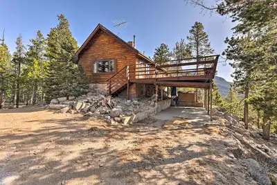 Image de Cabine Allenspark de 5 acres avec vue sur le mont Rocky et étang